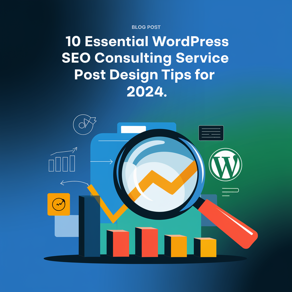 SEO Consulting Service Post Design
